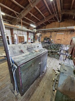 katr drevo 40-50m3/den linka G710+G560 porez rámová pila - 10