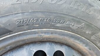 Predam letne Continental215/60 R17 zimne na diskoch 215/65 - 10