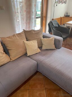 Rohový gauč bez vankúšov - 10