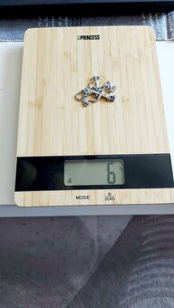 strieborna retiazka - 10