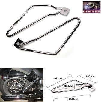 Kožená brašna Harley Davidson Dyna S79,novinka. - 10