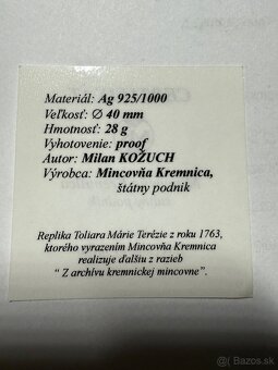 Strieborné medaile - 10