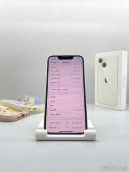 iPhone 13 MINI 128GB WHITE NOVÁ BATÉRIA 100% - 10