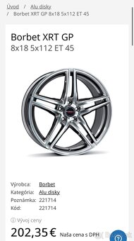 sada elektrony Borbet 18" - 10