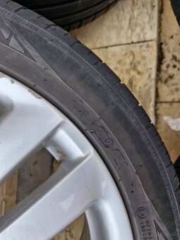 VW Hlinikove disky 7jx17+letne pneu - 10
