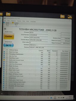 HDD 1TB / 2TB SATA 3,5" TOSHIBA - 10