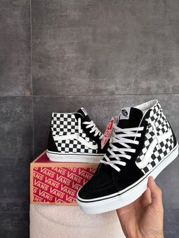 🔥 Vans SK8 high “ Checkerboard “ - 10