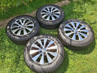 16" ALU 5x112 orig VW a iné +zimne 215/60 r16 8mm, - 10