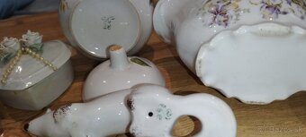 Porcelánové figúrky+dózičky - 10