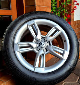 alu R18 5x112 orig. Audi + VW, pneu 235/55, Q3 + VW Tiguan - 10