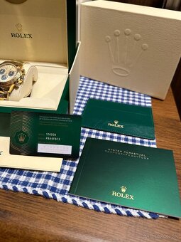 Rolex Daytona Gold chorno - 10