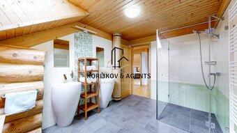 PREDAJ, štýlový zrubový dom vo Veľkej Lomnici pod Vysokými T - 10