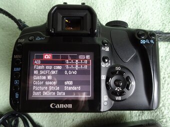Predám japon. dig. zrkadlovku CANON 400D s bat. a nab. - 10