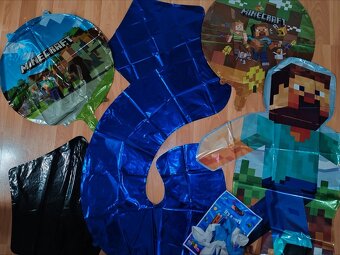 Nové balóny Minecraft 87cm/65cm - sada AŽ 15/16 kusov - 10