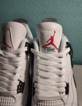 Air Jordan 4 retro white cement - 10