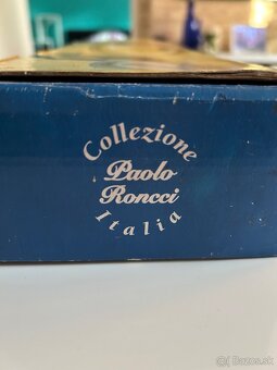 Retro sada šálok a podšálok 6ks - 10