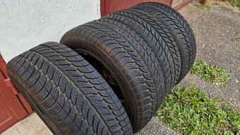 Hliníkové disky MOTEC R16 + zimné pneumatiky Sava 205/55 R16 - 10