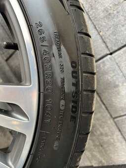 DISKY AUDI R20 5x112 ET37 9J + letné Pneu 265/40R20 - 10