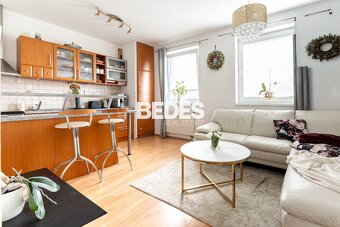 Útulný plne zariadený 2-izbový byt s balkónom pri hrádzi na - 10