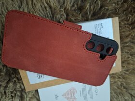 Kožené leather puzdro knižkové Samsung A54 5G - 10