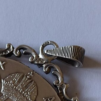 Velká stříbrná mince - ag tolar Marie Terezie. ag, striebro - 10