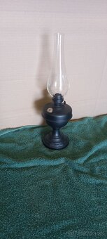 Starožitné petrolejové stolové lampy - 10