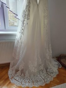 Svadobné šaty č.38 Ivory - 10