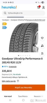 Elektróny R20 originál AUDI / VW + zimné gumy - 10