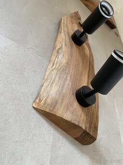 Luxusne unikátne LED svietidla orech ,nove ,ručne vyrábané - 10