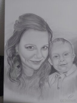 Kreslenier realistických portretov podľa fotogragie - 10