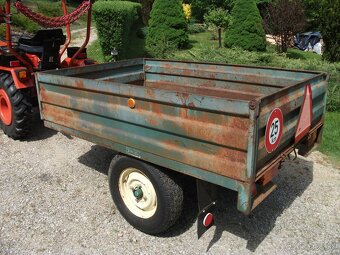 Predám orig.fabrickú vlečku-sklápač typ-ANS151. - 10