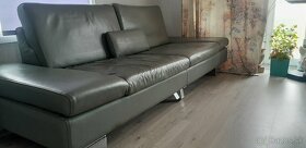 Dvojdielny kožený gaučový set kožená sedacia suprava - 10