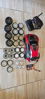Traxxas Rally 1:16 4x4 Erevo podvozok. - 10