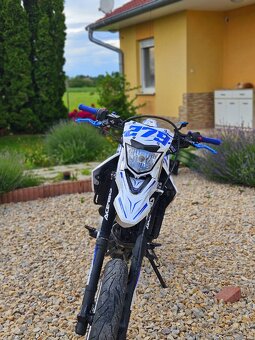 Yamaha WR 125X – ladený výfuk Giannelli, A1, TOP vzhľad - 10