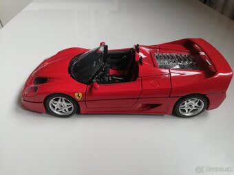 1:18  FERRARI F50  cervena Bburago - 10