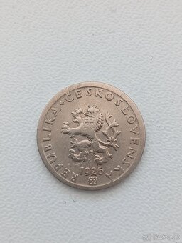 25 hal. a 20 hal. Československe mince - 10