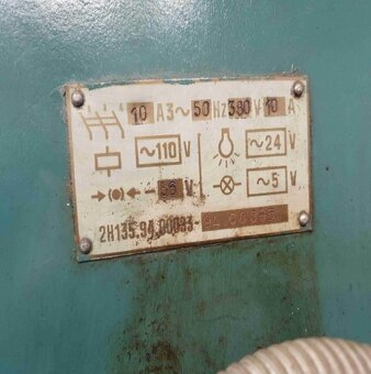 Sloupová vrtačka 2H135 z Ruska, použité zařízení - 10