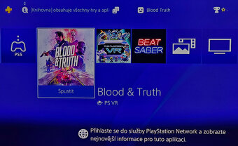 Predám PS4 500GB + PSVR1 (Beat Saber) - 10