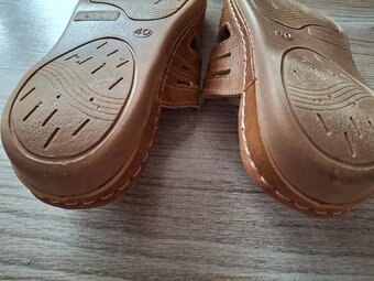 Dvakrát obuté dámske šľapky Easy Street 40, Deichmann - 10