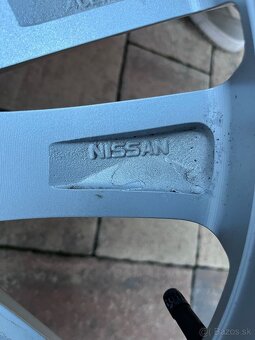 Orig. hliníkové disky Nissan R17, 5x114,3 - 10