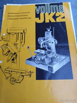 Hodinarska  frezka Vollma JK2 - 10