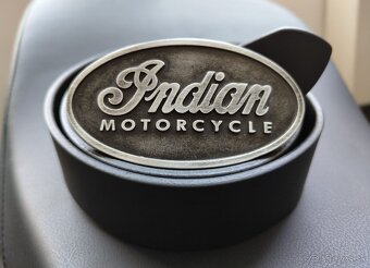 Luxusní kožený opasek s přezkou MOTO GUZZI - nový, nepoužitý - 10