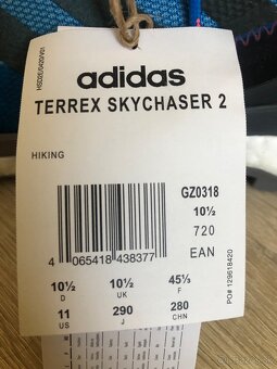 Turistické topánky Adidas Gore Tex 45 1/3. - 10