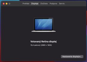 Apple MacBook Pro 15″ Late 2013 Retina 256GB SSD - V ZÁRUKE - 10