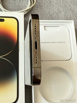 Predám Apple iPhone 14 PRO 256GB Gold Stav Nového Telefónu - 10