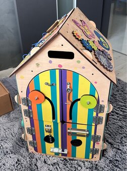 Svietiaci activity board domcek ZOO - 10