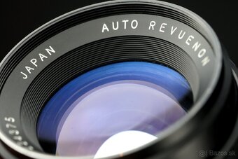 Objektiv Revuenon 55mm f1,4 auto, modré MC M42 - 10