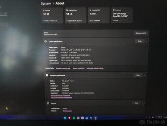 Lenovo Yoga Slim 7 Pro 14IAP7 Cloud Grey + 2 roky záruka - 10