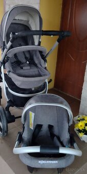 Multifunkčný detský kočík Mama Kiddies Twister Jeans
- 10