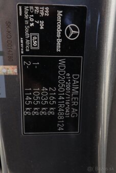 Mercedes Benz C 220d sedan AMG paket - 10